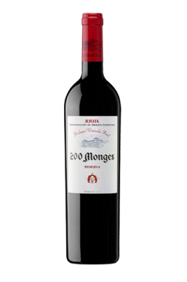 vino tinto 200 monges reserva do rioja